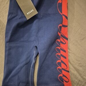 Rhude Womens Core Techknit Size Small Bike Shorts